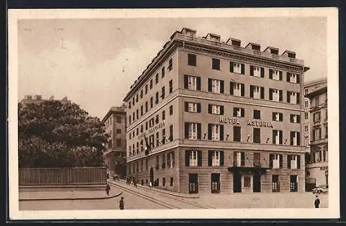 AK Genova, Hotel Astoria & Belgrano, Piazza Brignole