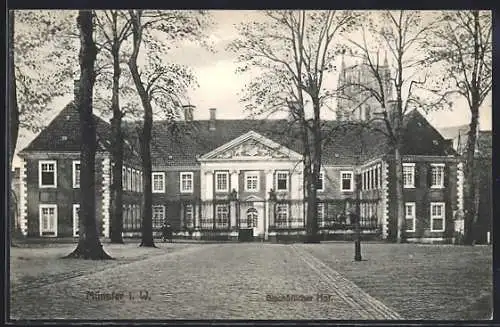 AK Münster i. W., Bischöflicher Hof