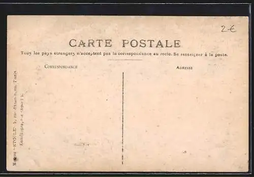 AK Französischer Zeppelin République beim Abheben