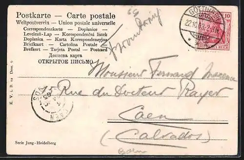 AK Trinkspruch der studentischen Szene mit erstaunten Kindern