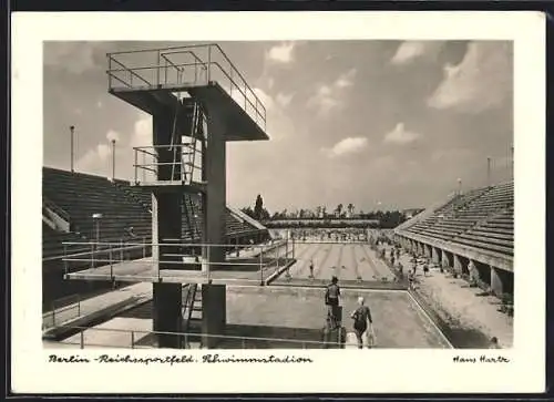 AK Berlin, Reichssportfeld, Schwimmstadion