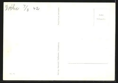 AK Kolmar, Blick auf den Dominikanerplatz