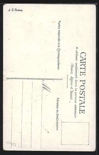 Künstler-AK Verwundeter französischer Soldat geht an einem Wegkreuz zu Boden