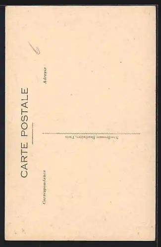 AK Relief eines franz. Soldaten, Neufmontiers, Verdun, Somme - Les Tirailleurs