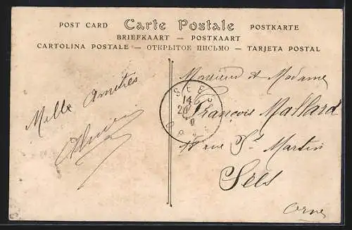 AK Camp de Mailly, Soldats d'Infanterie actionnant une Mitrailleuse en terrain decouvert