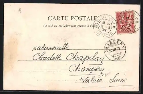 AK Traversée d`un Glacier par les Chasserus Alpins