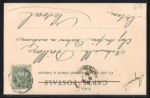 AK Fêtes Franco-Russes de 1901, Revue de Bétheny, Défilé de la Cavalerie
