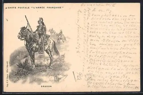 AK Dragon à cheval, L`Armée Francaise