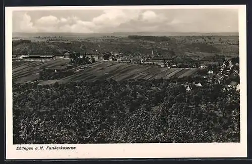 AK Esslingen a. N., Blick auf die Funkerkaserne