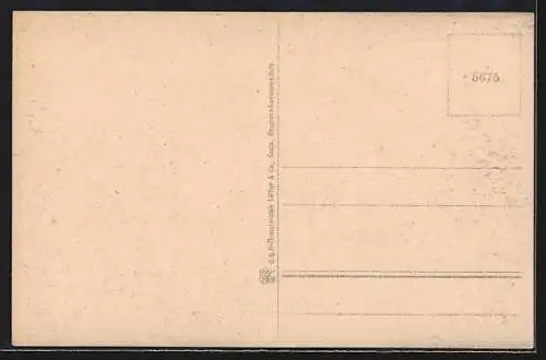 AK Brückenberg, Partie an der Kirche Wang