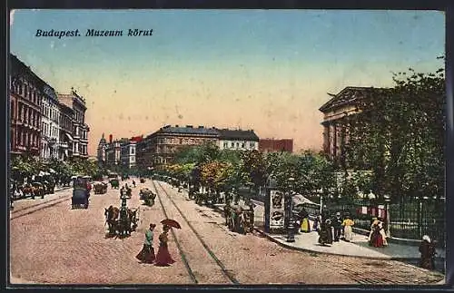 AK Budapest, Muzeum körut