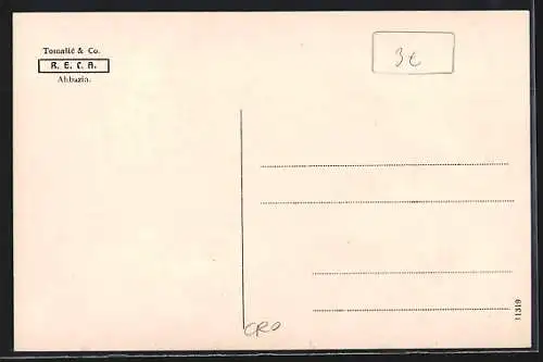 AK Abbazia, Totalansicht von Süden