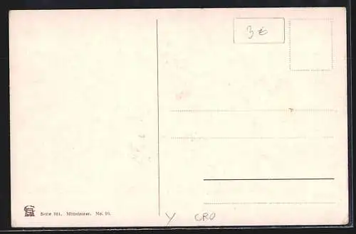 Künstler-AK Friedrich Perlberg: Blick auf Spalato