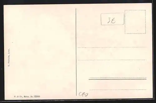 AK Arbe, Ortsansicht übers Wasser