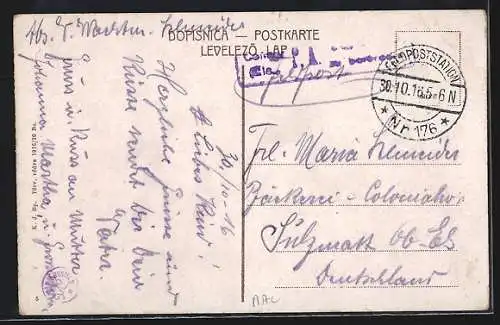 AK Skoplje / Ueskueb, Getümmel am Markt