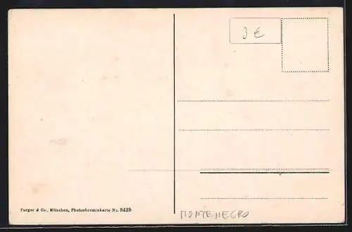 AK Kotor / Cattaro, Ortsansicht aus der Vogelschau