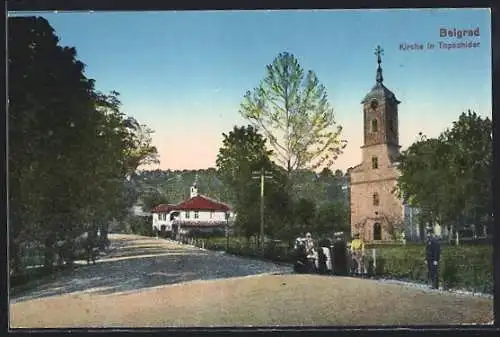 AK Belgrad, Kirche in Topschider