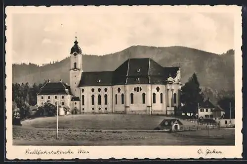 AK Wies / Steingaden, Die Wallfahrtskirche
