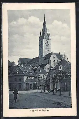 AK Hermannstadt, Sag-ucta, Strada Sag -Saggasse