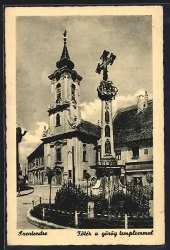 AK Szentendre, Föter a görög templommal