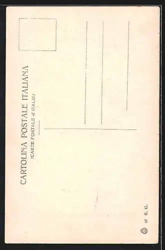 AK Isola Madre, Palme mit Besuchern, Lago Maggiore