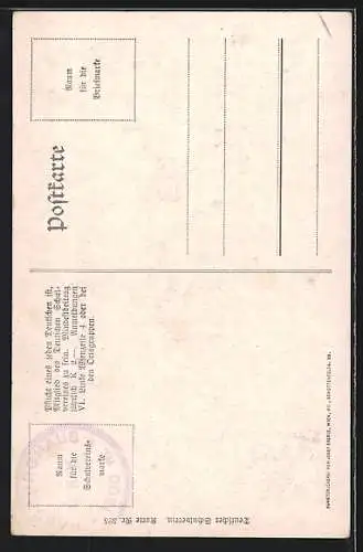 AK Deutscher Schulverein NR 525: Rax, Grosses Höllental, Bergsteiger