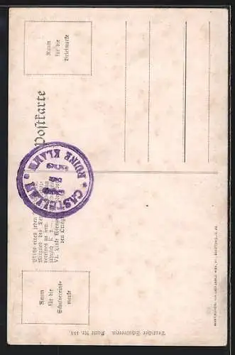 Künstler-AK Deutscher Schulverein Nr. 451: Semmering, Partie an den Adlitzgräben