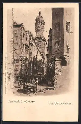 AK Innsbruck, die Seilergasse