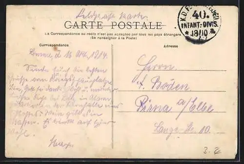 AK En Maoeuvres, Grand`Halte, Préparation du Café