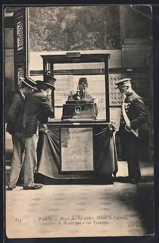 AK Paris, Hotel des Invalides, Le Boulet qui a tué Turenne