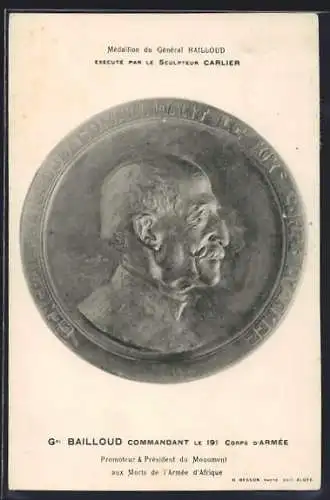 AK G. Bailloud, Commandant le 19e Corps d`Armée