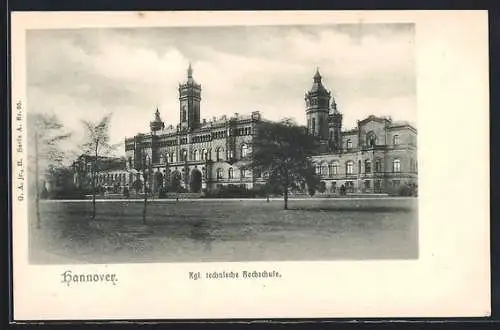 AK Hannover, Kgl. technische Hochschule