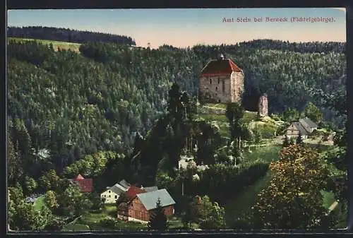 AK Amt Stein /Berneck, Ortsansicht von oben