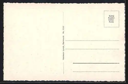 AK Karlshafen a. d. Weser, Ortansicht v. d. Juliushöhe