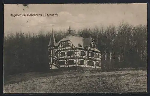AK Weibersbrunn, Jagdschloss Rohrbrunn