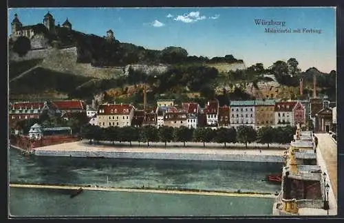 AK Würzburg, Mainviertel mitFestung
