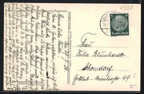 AK Behringersmühle /Fränk. Schweiz, Ortsansicht mit Flusspartie