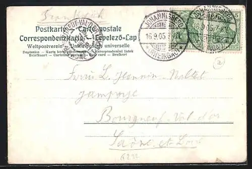 AK Marienthal i. Rheingau, Teilansichten, Hauskapelle
