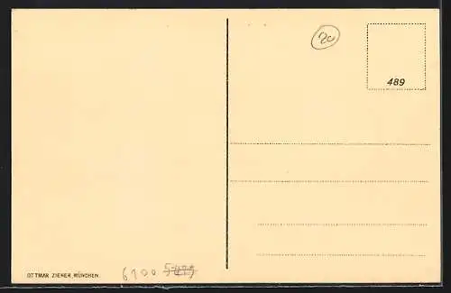 AK Biebrich a. Rhein, Dampfer, Hotel Nassau-Krone, Hotel Kaiserhof