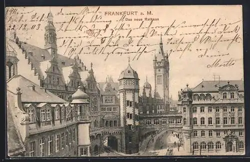 AK Frankfurt, das Rathaus