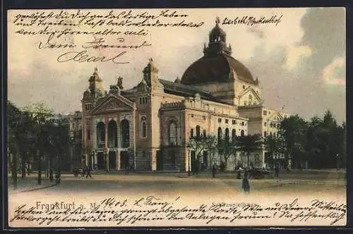 AK Frankfurt a. M., Schauspielhaus