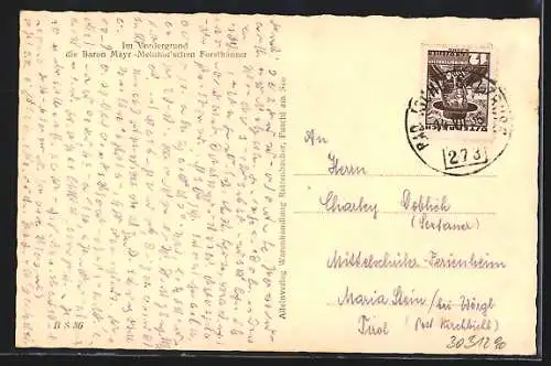 AK Fuschl am See, Ortsansicht mit Felbing