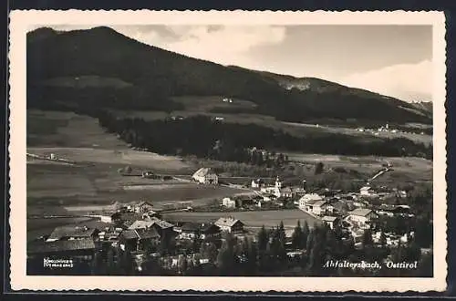 AK Abfaltersbach /Osttirol, Ortsansicht aus der Vogelschau