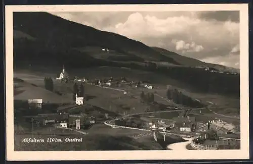 AK Abfaltern /Osttirol, Ortsansicht aus der Vogelschau