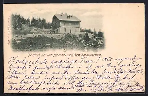 AK Schottwien, Sonnwendstein, Friedrich-Schüler-Alpenhaus
