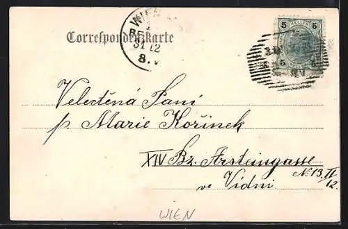 AK Wien, Hofburg, K. u. K. Militär- Reit- und Fahrlehrerinstitut Schlosshof, Aeusserer Burghof