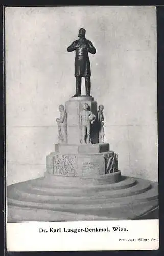 AK Wien, Das Dr. Karl Lueger-Denkmal