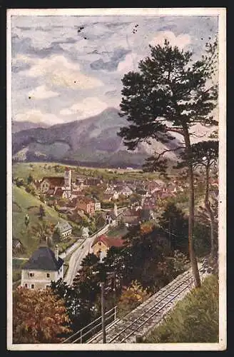 AK Gaming, Teilansicht mit Bahngleis