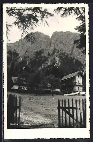 AK Reisskofelbad, Blick auf ein Gehöft