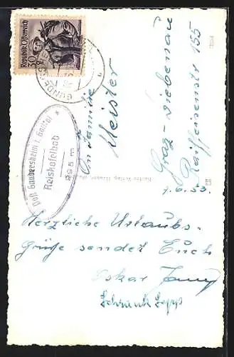 AK Reisskofelbad, Blick auf ein Gehöft